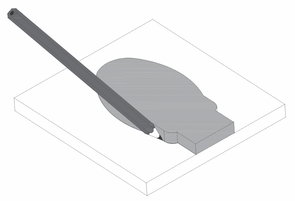 Trace around it