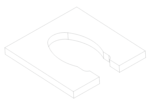 Cut out the opening