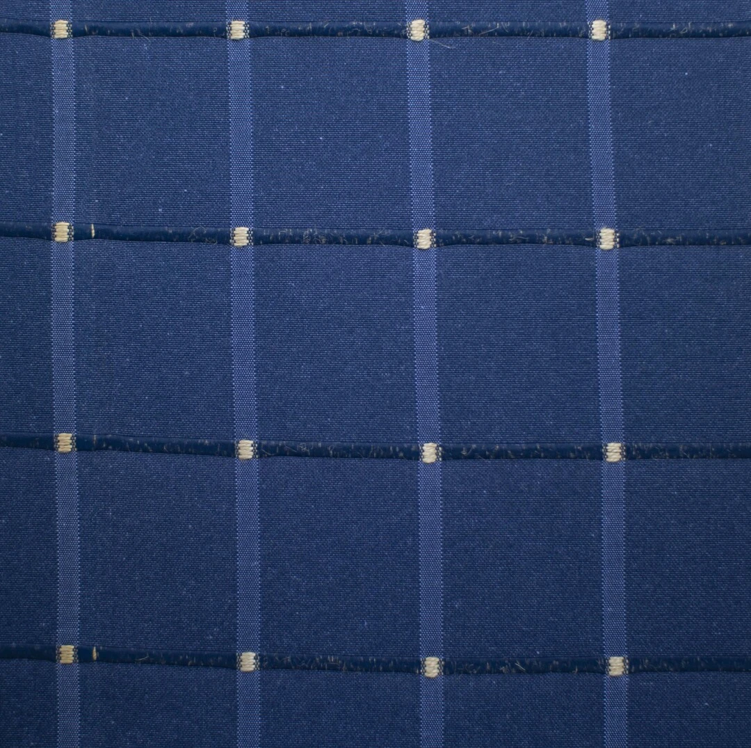 Ύφασμα ΒΑΜΒΑΚΕΡΟ ΜΠΛΕ ΚΑΡΡΩ ΠΙΚΑ ΜΠΕΖ 1