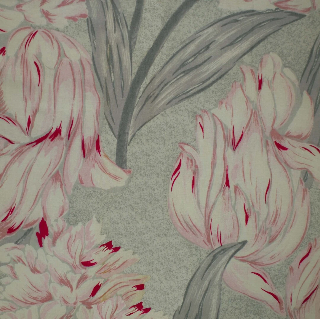 Ύφασμα ΚΡΕΤΟΝ ΜΕ ΝΤΑΛΙΕΣ ΡΟΖ-ΓΚΡΙ 1