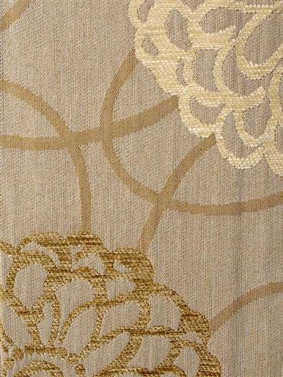 Ύφασμα Στόφα Μπεζ Σενύλ Λουλ.Εκρου EN 1