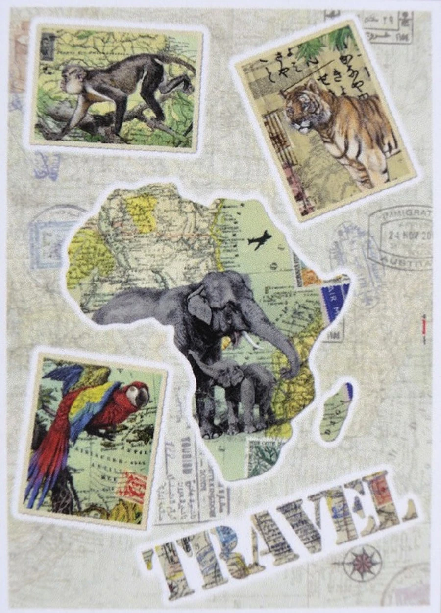 Sticker Travel 50X70 EN 1