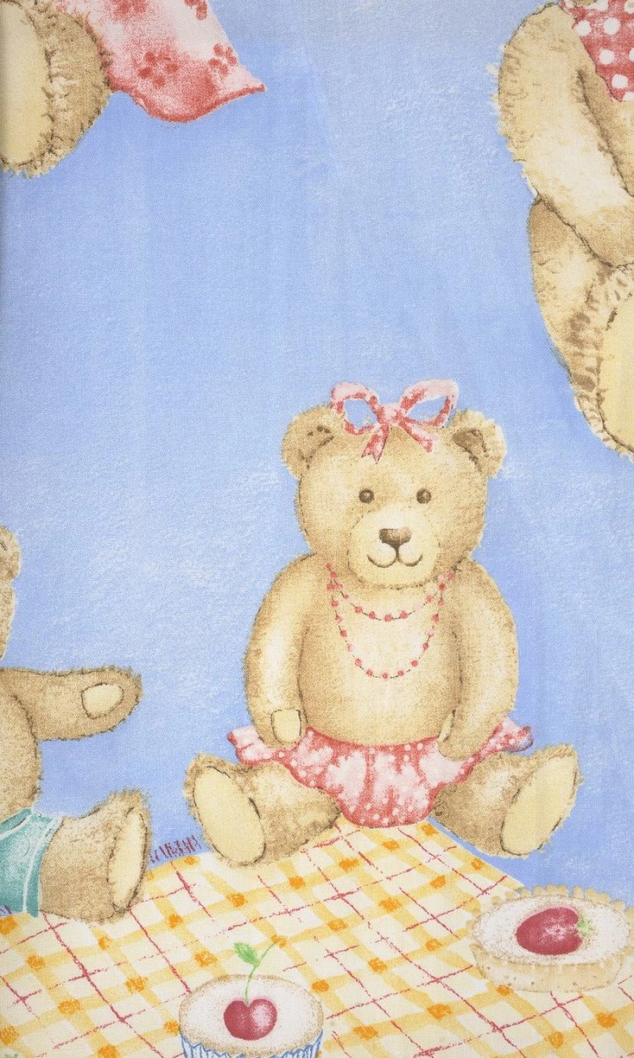 Ύφασμα Κρετον Tea For Teddy Col:22 EN 1