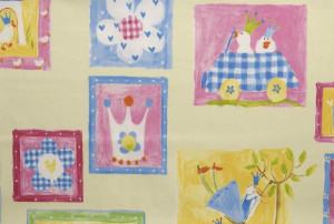 Ύφασμα Κρετον Pretty Princ.2466 Lemon