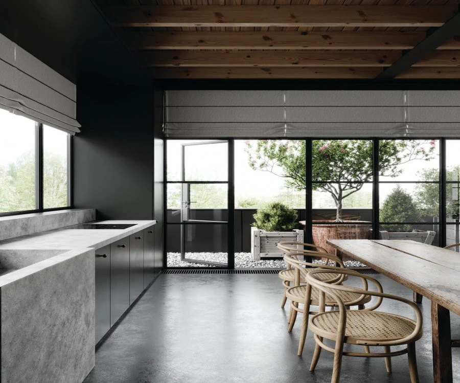 Ύφασμα συσκότισης STONEWALL COL.12 SHARK EN 2